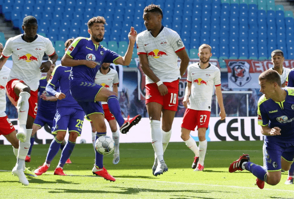  莱比锡RB锋线火力全开，大胜对手巩固联赛排名